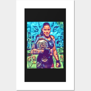 Amanda The Lioness Nunes Posters and Art